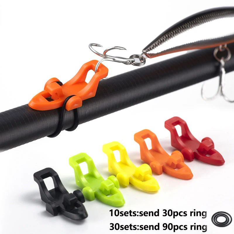 Fishing Hook Box - 10-30 pz Canna Da Pesca Pole