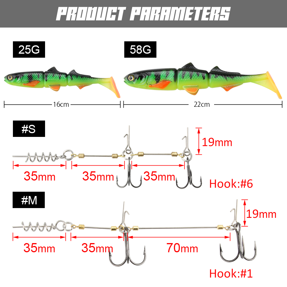 Spinpoler Pike Stinger Rig Hoo - Fishing Hook Size recensione e prezzo