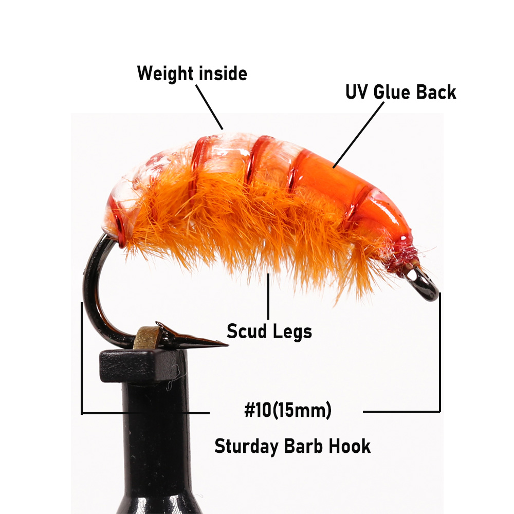 6 pezzi/8 pezzi # 10 Mosche Ar - Fishing Hook Size recensione e prezzo