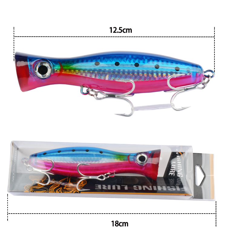 1 pz 43g Big Popper Galleggian - Fishing Hook Size recensione e prezzo
